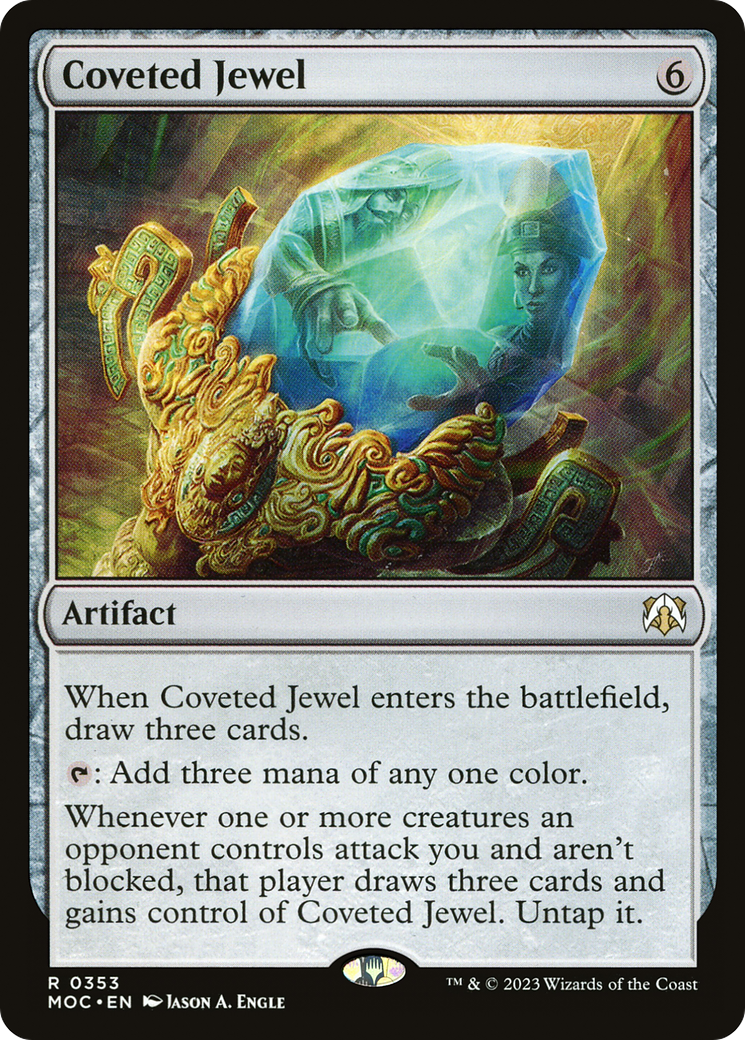 Coveted Jewel (Ripple Foil) [Modern Horizons 3 Commander] | Deep Dive Games St. Marys