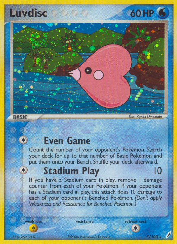 Luvdisc (7/100) [EX: Crystal Guardians] | Deep Dive Games St. Marys