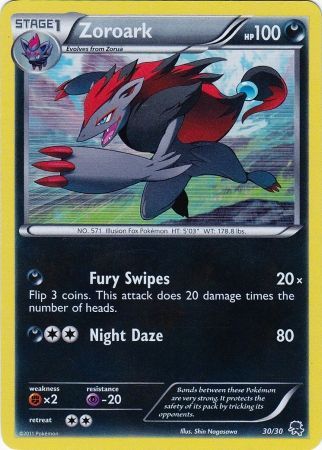 Zoroark (30/30) [Black & White: Trainer Kit - Zoroark] | Deep Dive Games St. Marys