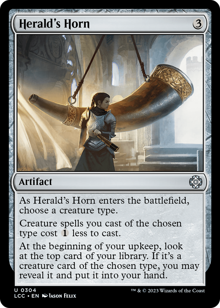 Herald's Horn [The Lost Caverns of Ixalan Commander] | Deep Dive Games St. Marys