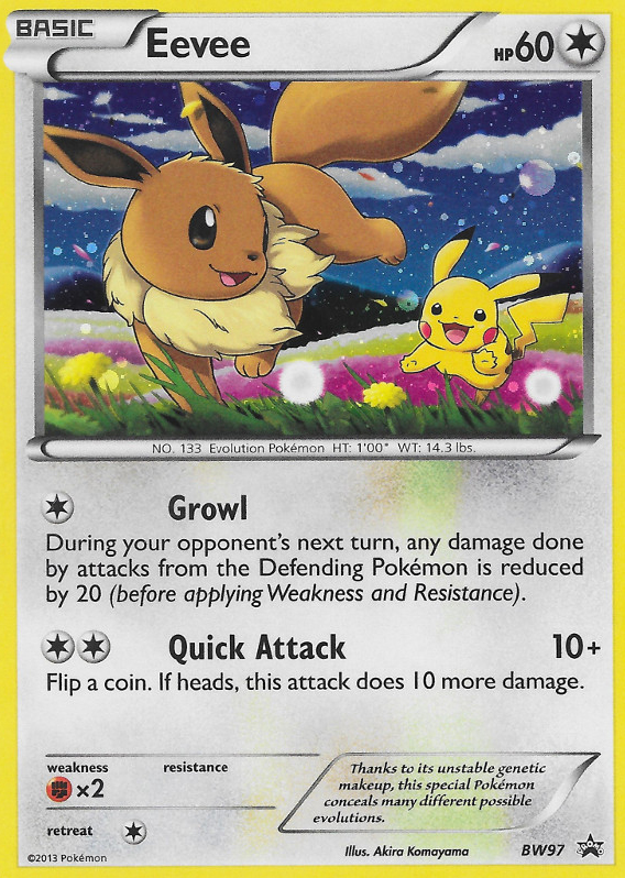 Eevee (BW97) [Black & White: Black Star Promos] | Deep Dive Games St. Marys