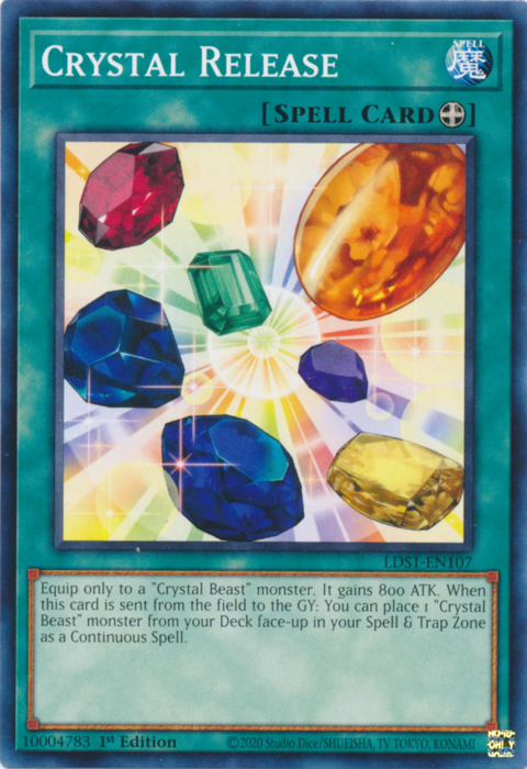 Crystal Release [LDS1-EN107] Common | Deep Dive Games St. Marys