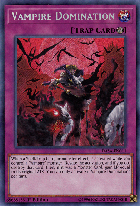 Vampire Domination [DASA-EN011] Secret Rare | Deep Dive Games St. Marys