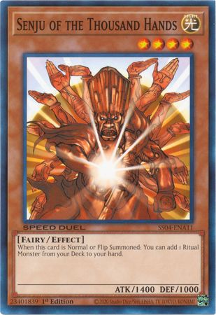 Senju of the Thousand Hands [SS04-ENA11] Common | Deep Dive Games St. Marys