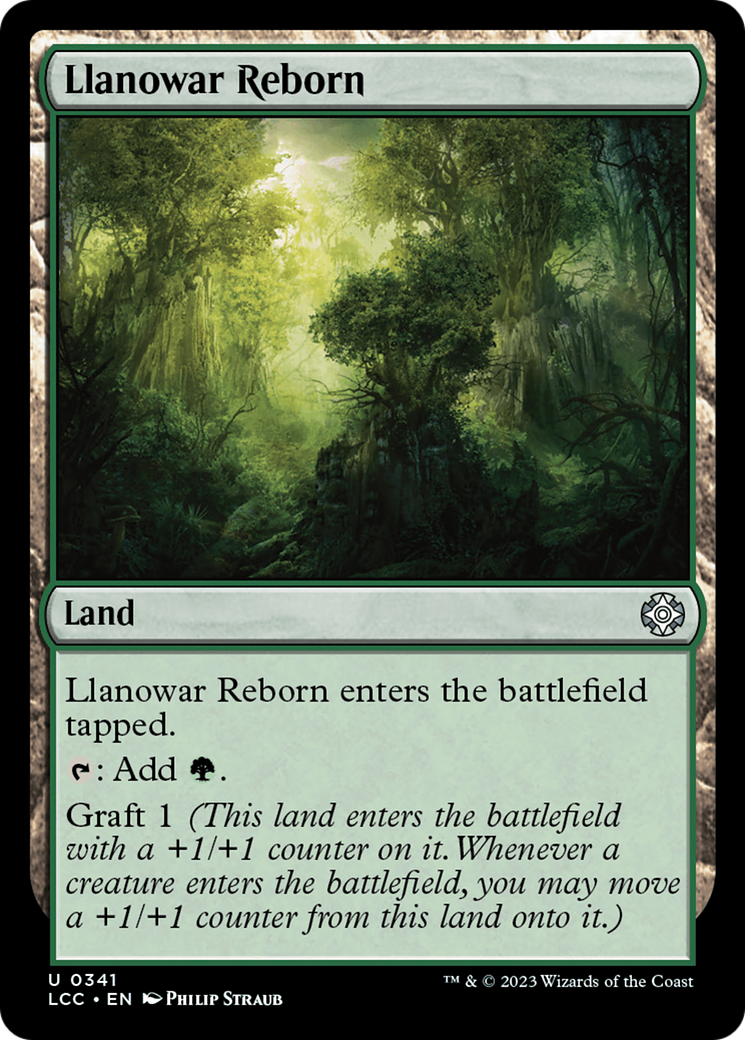Llanowar Reborn [The Lost Caverns of Ixalan Commander] | Deep Dive Games St. Marys