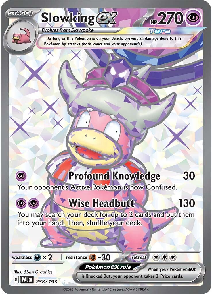 Slowking ex (238/193) [Scarlet & Violet: Paldea Evolved] | Deep Dive Games St. Marys