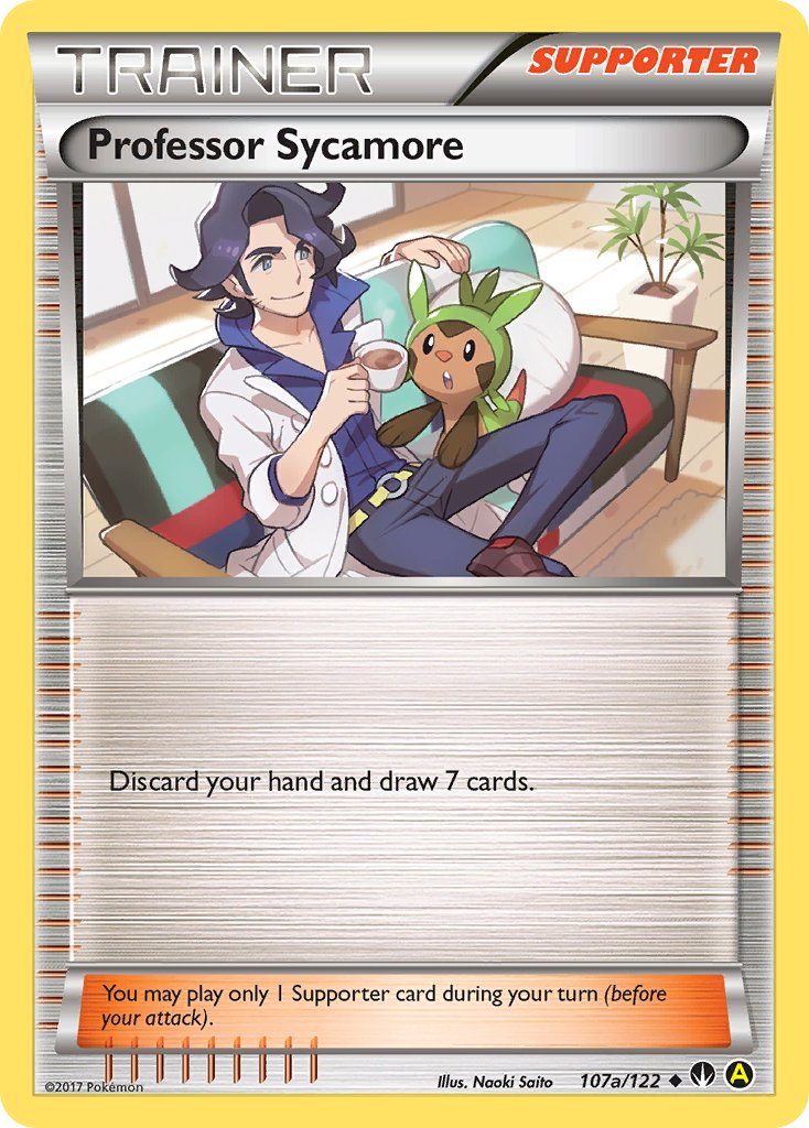 Professor Sycamore (107a/122) [Alternate Art Promos] | Deep Dive Games St. Marys