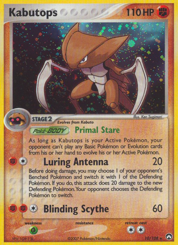 Kabutops (10/108) [EX: Power Keepers] | Deep Dive Games St. Marys