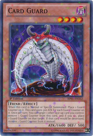 Card Guard [BP01-EN162] Starfoil Rare | Deep Dive Games St. Marys