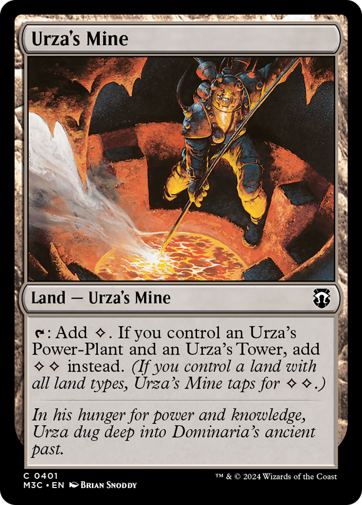 Urza's Mine (Ripple Foil) [Modern Horizons 3 Commander] | Deep Dive Games St. Marys