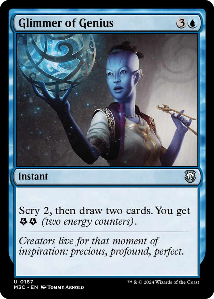 Glimmer of Genius [Modern Horizons 3 Commander] | Deep Dive Games St. Marys