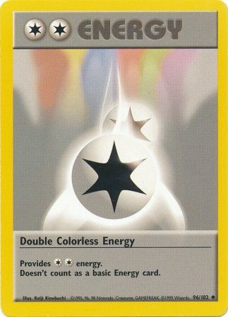 Double Colorless Energy (96/102) [Base Set Unlimited] | Deep Dive Games St. Marys