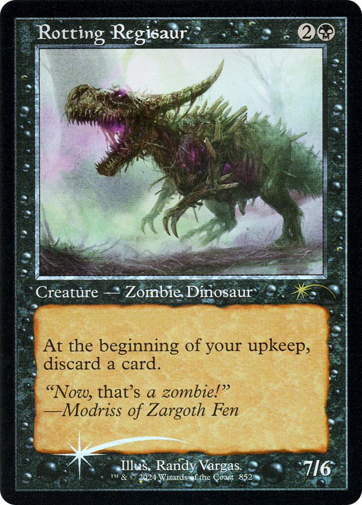 Rotting Regisaur (Retro Frame) [Secret Lair Drop Series] | Deep Dive Games St. Marys