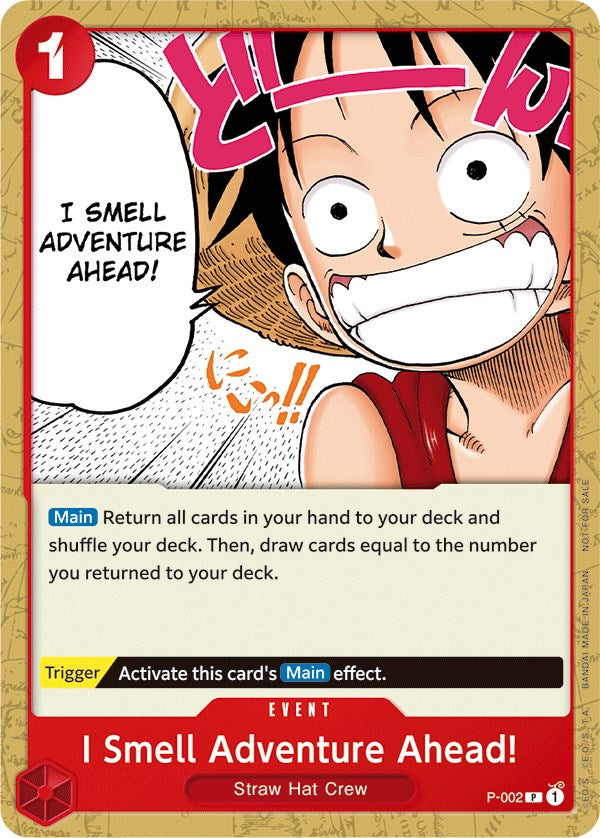 I Smell Adventure Ahead! (Promotion Pack 2022) [One Piece Promotion Cards] | Deep Dive Games St. Marys