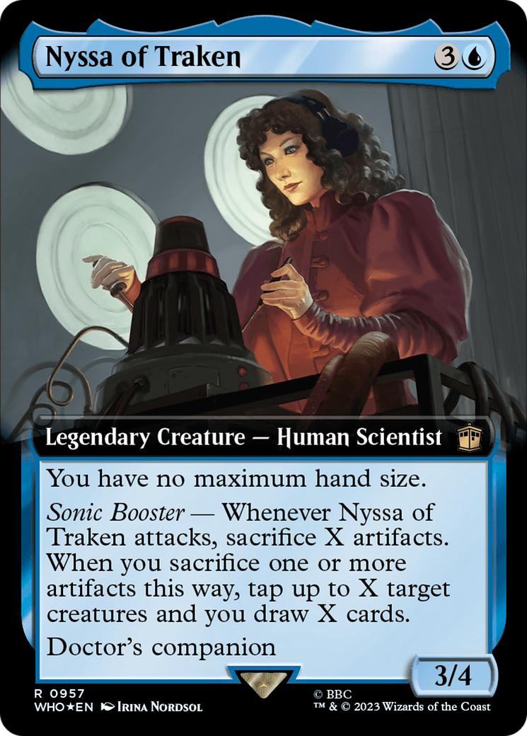 Nyssa of Traken (Extended Art) (Surge Foil) [Doctor Who] | Deep Dive Games St. Marys