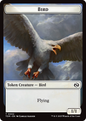 Spider // Bird Double-Sided Token [Tarkir: Dragonstorm Commander Tokens] | Deep Dive Games St. Marys