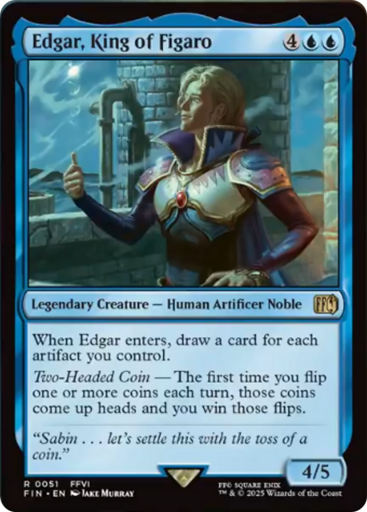 Edgar, King of Figaro [FINAL FANTASY] | Deep Dive Games St. Marys