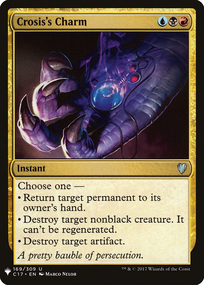 Crosis's Charm [Mystery Booster] | Deep Dive Games St. Marys