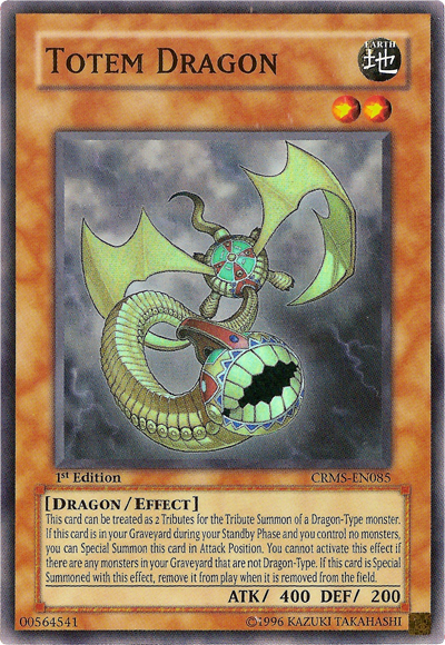 Totem Dragon [CRMS-EN085] Super Rare | Deep Dive Games St. Marys