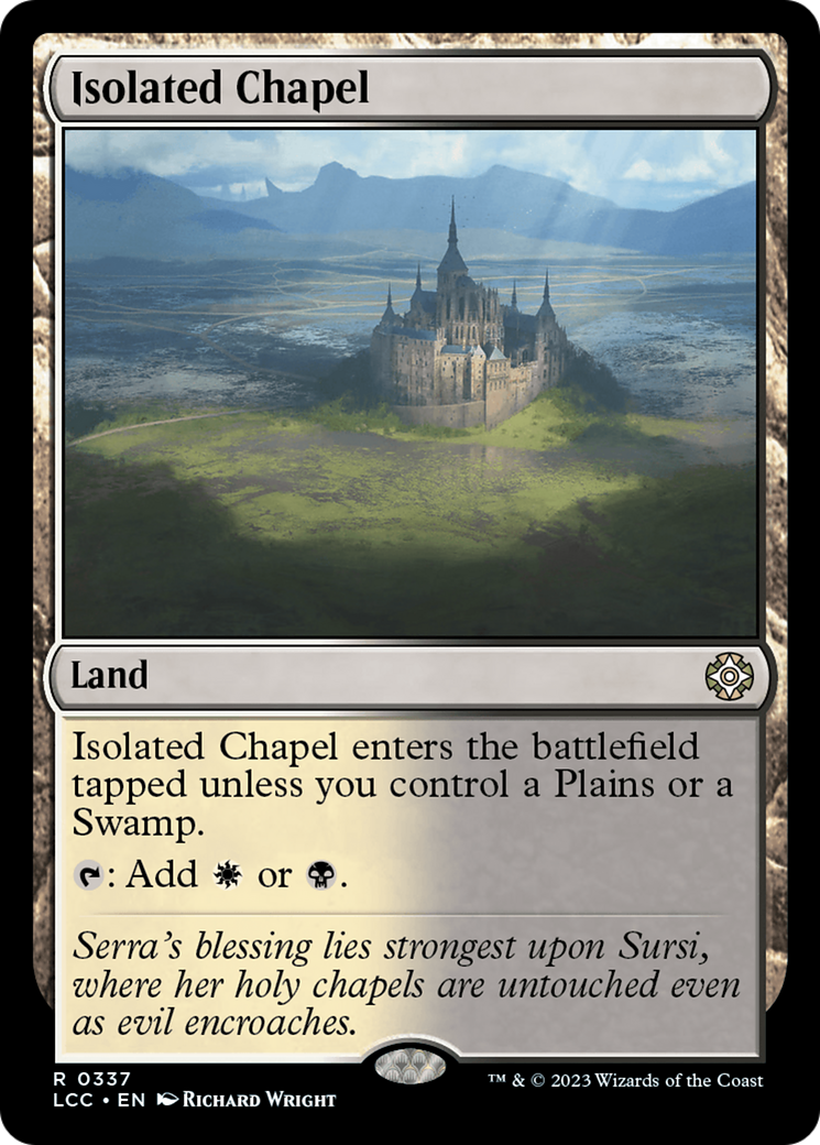 Isolated Chapel [The Lost Caverns of Ixalan Commander] | Deep Dive Games St. Marys