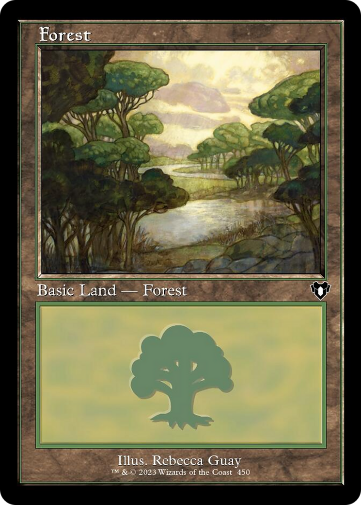 Forest (450) (Retro) [Commander Masters] | Deep Dive Games St. Marys