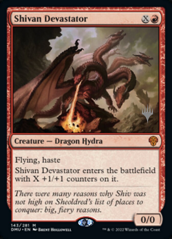 Shivan Devastator (Promo Pack) [Dominaria United Promos] | Deep Dive Games St. Marys