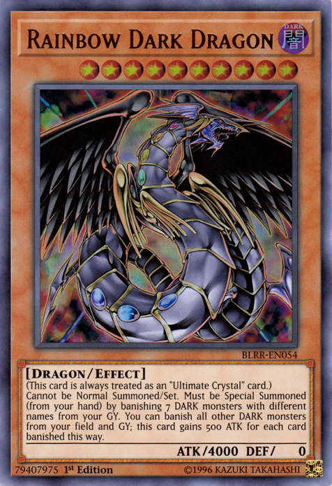 Rainbow Dark Dragon [BLRR-EN054] Ultra Rare | Deep Dive Games St. Marys