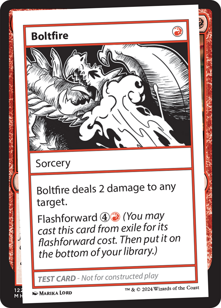 Boltfire [Mystery Booster 2 Playtest Cards] | Deep Dive Games St. Marys