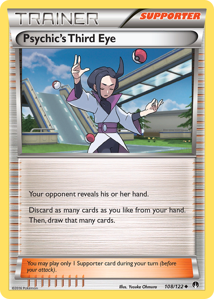 Psychic's Third Eye (108/122) [XY: BREAKpoint] | Deep Dive Games St. Marys