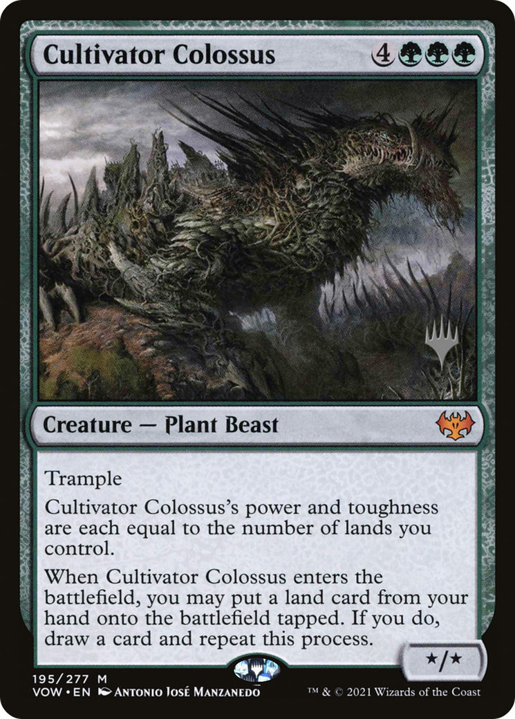 Cultivator Colossus Art Card [Innistrad Remastered Art Series] | Deep Dive Games St. Marys