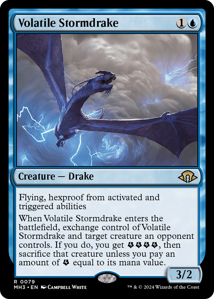 Volatile Stormdrake [Modern Horizons 3] | Deep Dive Games St. Marys