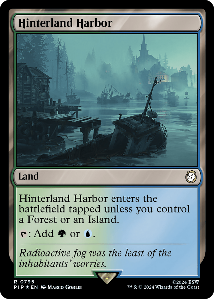 Hinterland Harbor (Surge Foil) [Fallout] | Deep Dive Games St. Marys