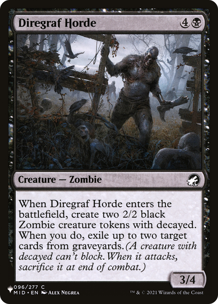 Diregraf Horde [The List] | Deep Dive Games St. Marys