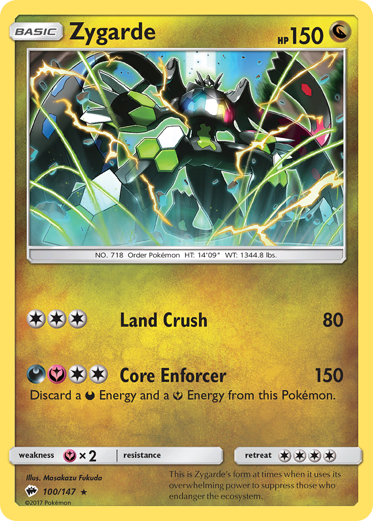 Zygarde (100/147) [Sun & Moon: Burning Shadows] | Deep Dive Games St. Marys