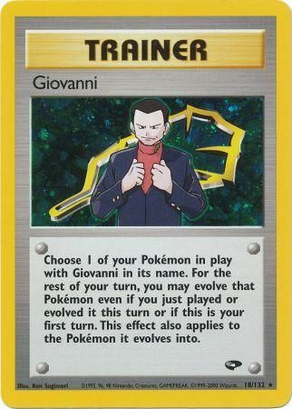 Giovanni (18/132) [Gym Challenge Unlimited] | Deep Dive Games St. Marys