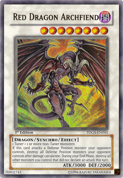 Red Dragon Archfiend [TDGS-EN041] Ultra Rare | Deep Dive Games St. Marys