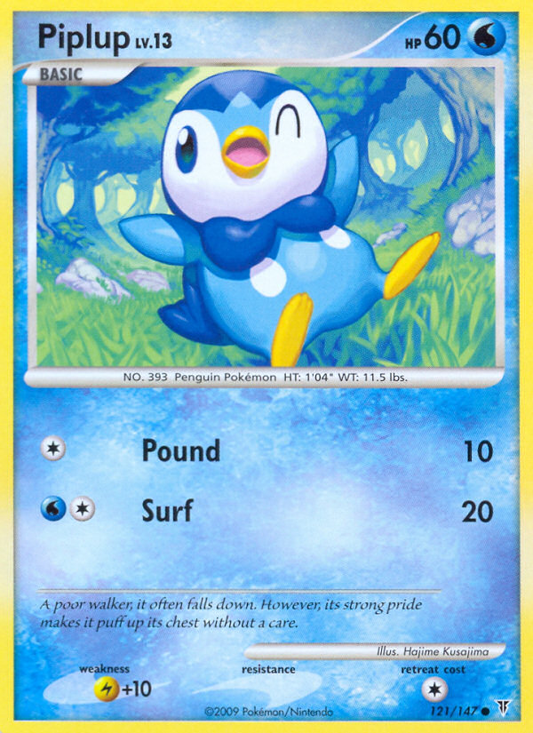 Piplup (121/147) [Platinum: Supreme Victors] | Deep Dive Games St. Marys