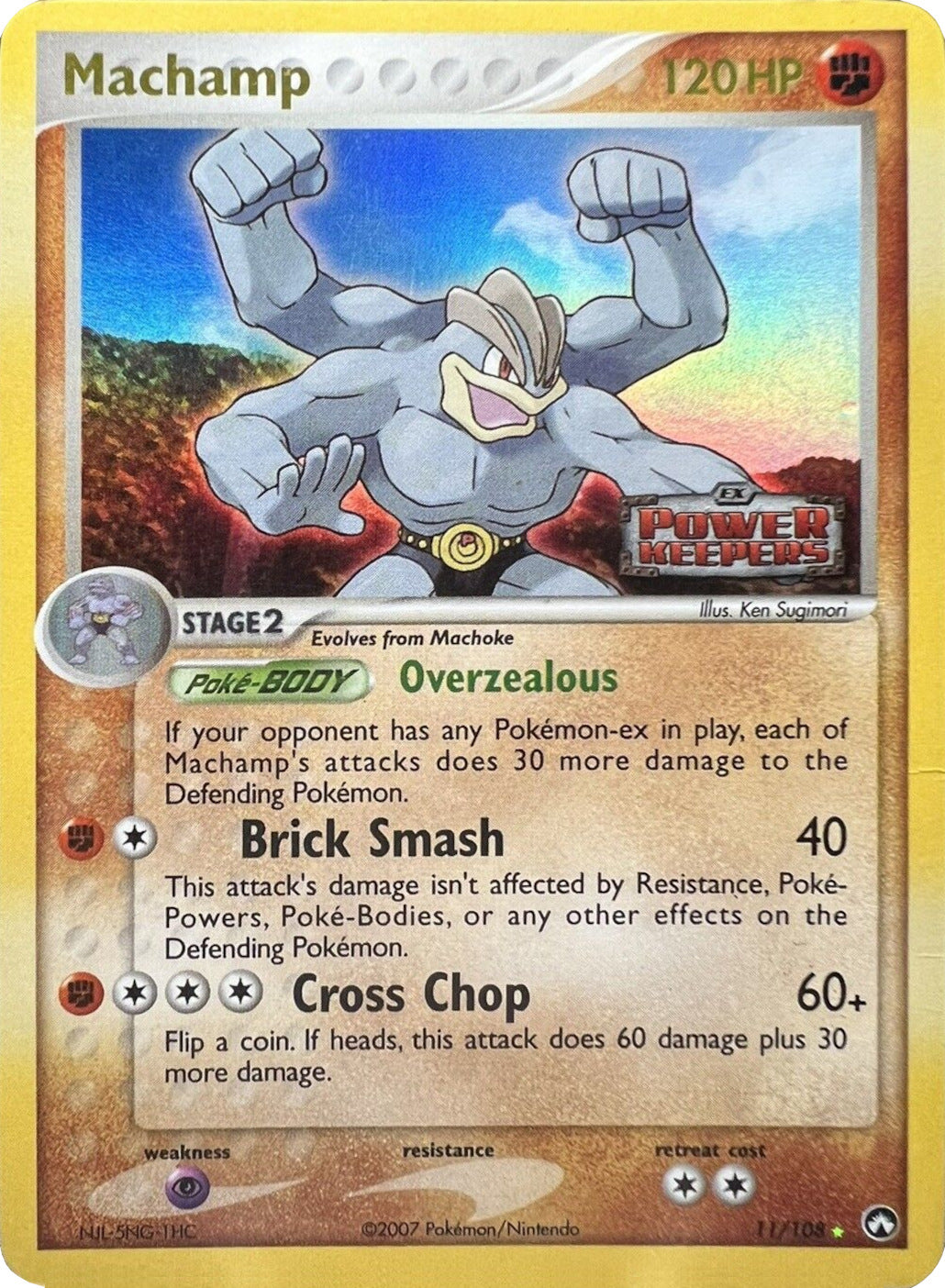 Machamp (11/108) (Stamped) [EX: Power Keepers] | Deep Dive Games St. Marys