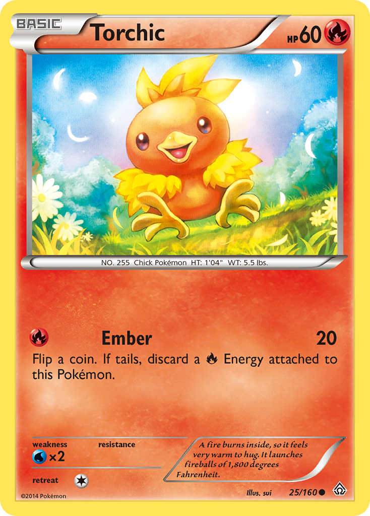 Torchic (25/160) [XY: Primal Clash] | Deep Dive Games St. Marys