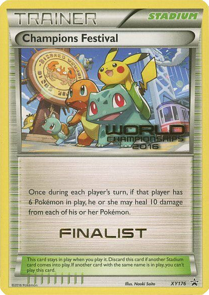 Champions Festival (XY176) (2016 Finalist) [XY: Black Star Promos] | Deep Dive Games St. Marys