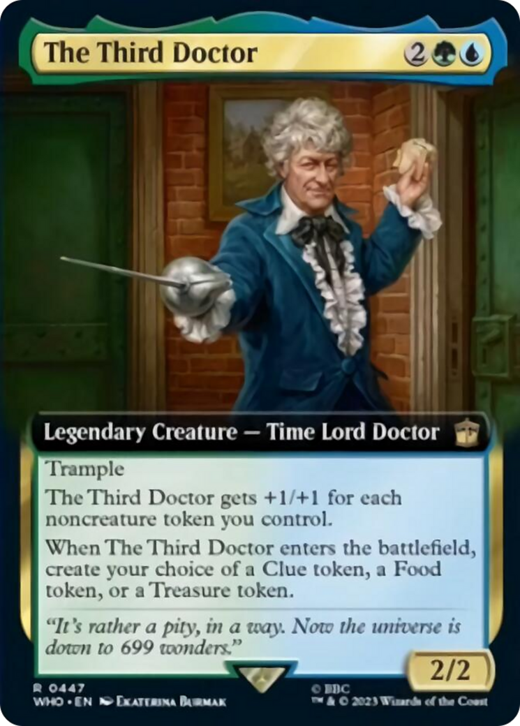 The Third Doctor (Extended Art) [Doctor Who] | Deep Dive Games St. Marys