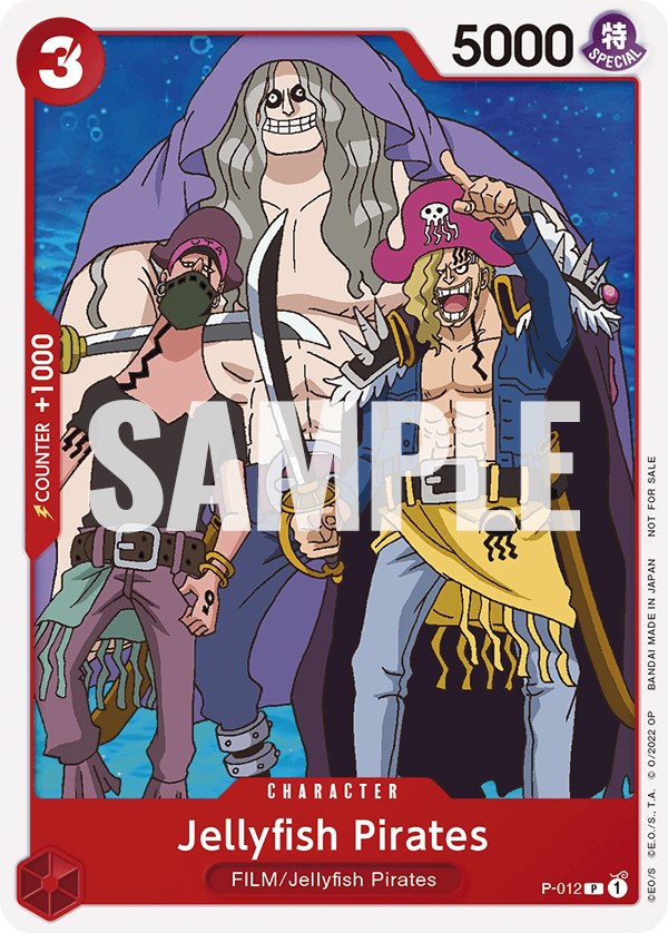 Jellyfish Pirates (One Piece Film Red) [One Piece Promotion Cards] | Deep Dive Games St. Marys