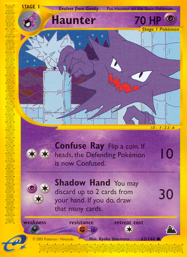 Haunter (63/144) [Skyridge] | Deep Dive Games St. Marys