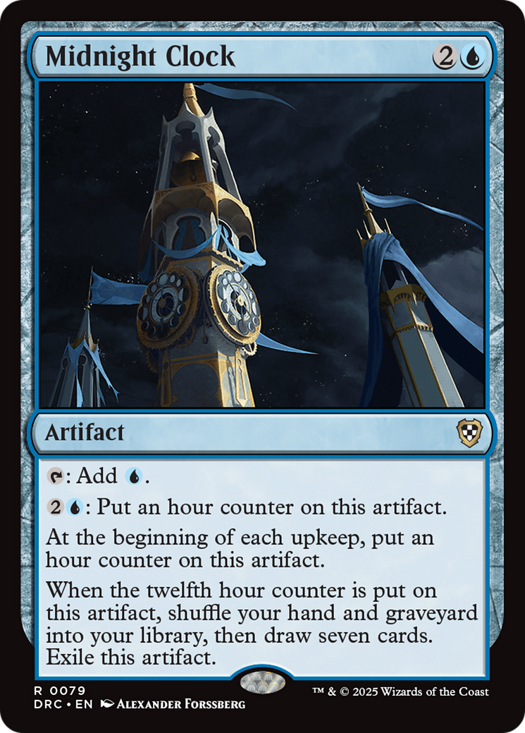 Midnight Clock [Aetherdrift Commander] | Deep Dive Games St. Marys