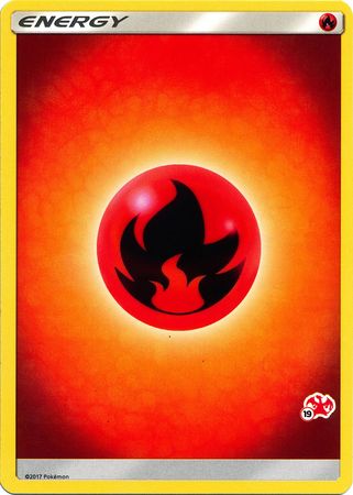 Fire Energy (Charizard Stamp #19) [Battle Academy 2020] | Deep Dive Games St. Marys