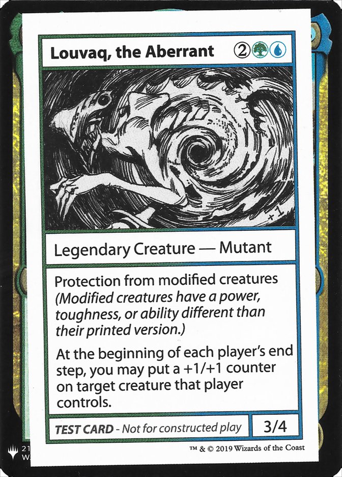 Louvaq, the Aberrant [Mystery Booster Playtest Cards] | Deep Dive Games St. Marys