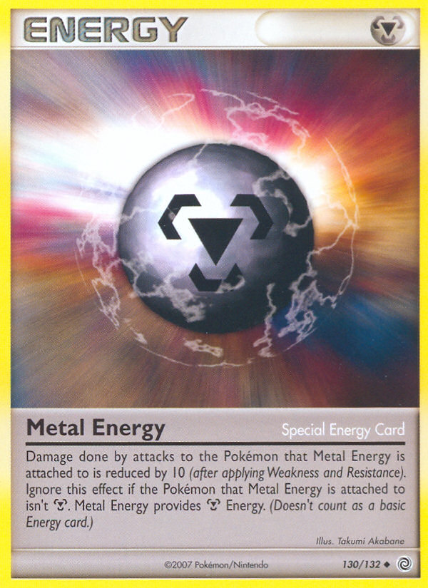 Metal Energy (130/132) [Diamond & Pearl: Secret Wonders] | Deep Dive Games St. Marys