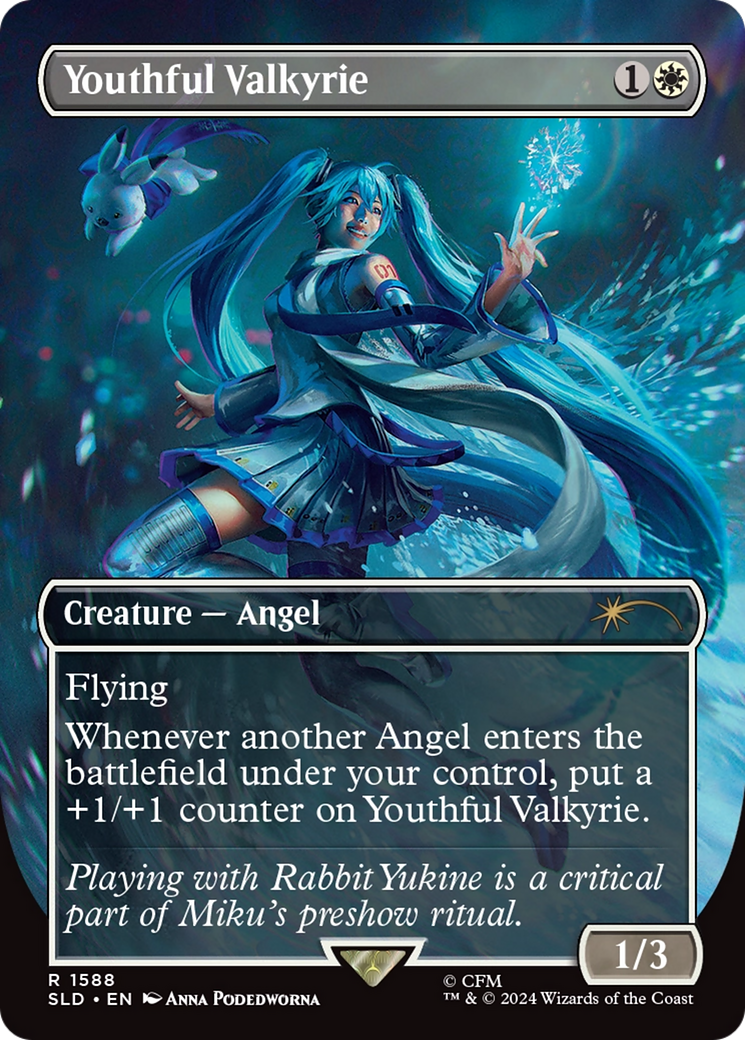 Youthful Valkyrie (Rainbow Foil) [Secret Lair Drop Series] | Deep Dive Games St. Marys