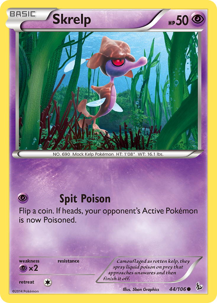 Skrelp (44/106) [XY: Flashfire] | Deep Dive Games St. Marys