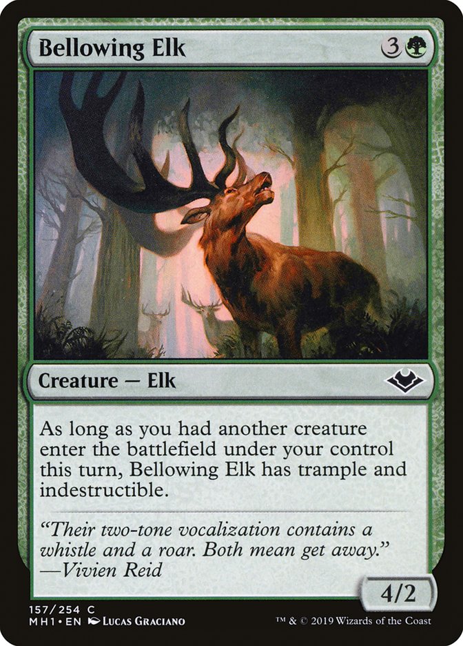 Bellowing Elk [Modern Horizons] | Deep Dive Games St. Marys